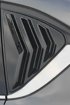Thumbnail: Car Rear Quarter Side Window Louver Vent Cover Shutter Panel Trim for Mazda CX-5