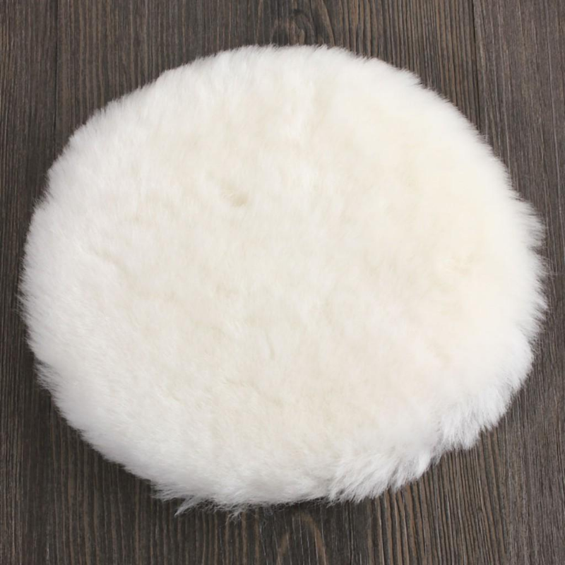 Thumbnail: 5 Sizes 75-180mm Wool Polishing Disc Car Waxing Polishing Buffing Car Paint Care