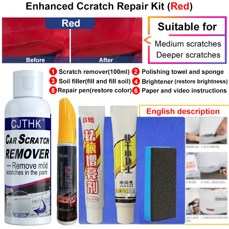 Thumbnail: Car Scratch Remover Paint Care Tools Auto Swirl Remover Scratches Repair Polishi