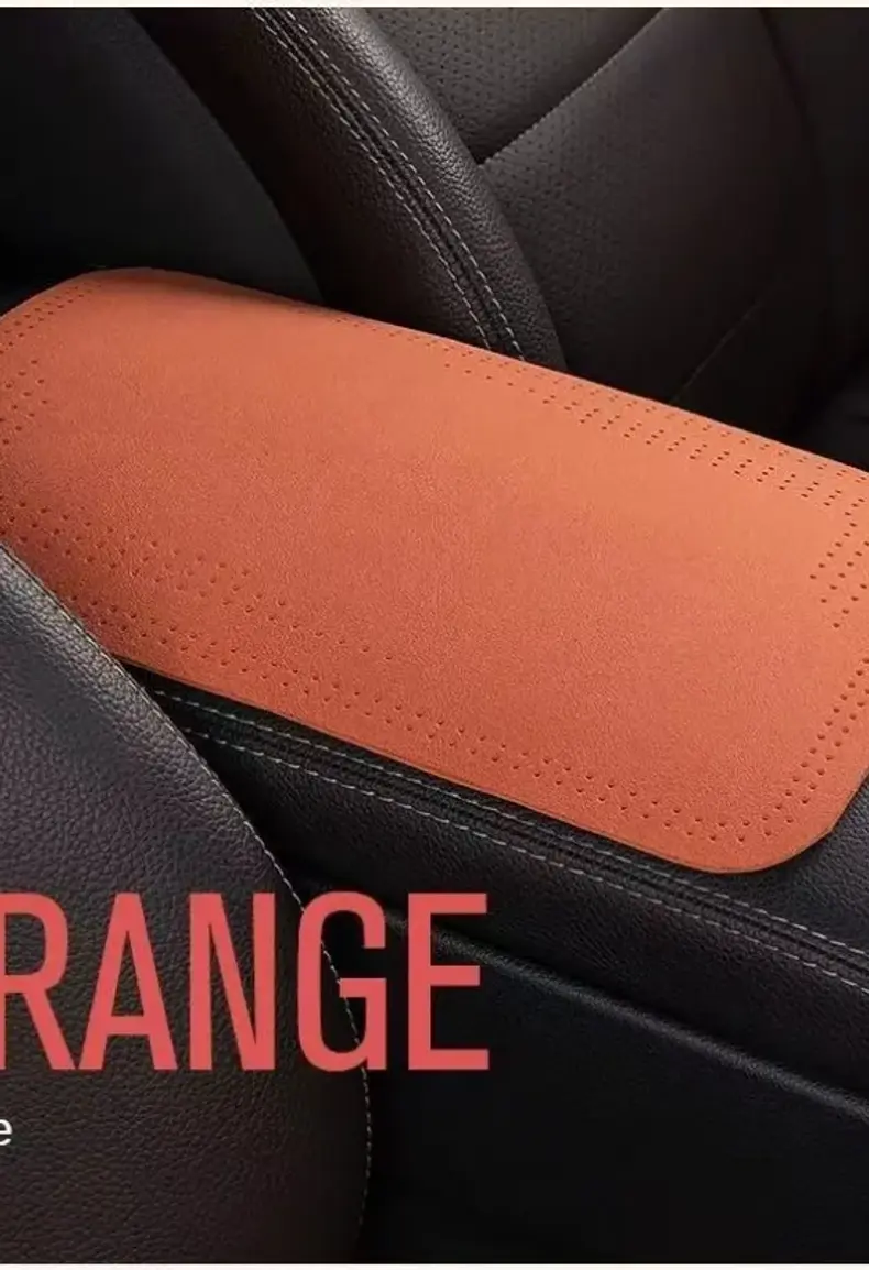 Car armrest cushion Car center armrest cover plush four seasons universal elbow