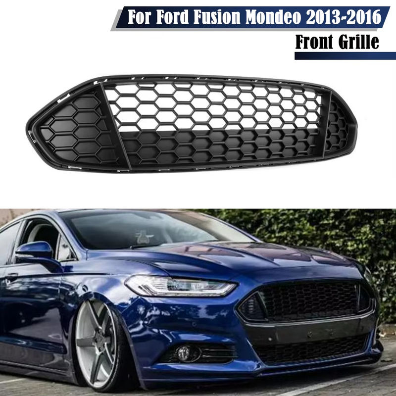 Honeycomb Car Front Bumper Radiator Grille Mesh Center Racing Grills For Ford Fu
