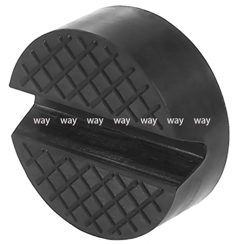 Thumbnail: 1pc Universal car jack adapter slotted frame lift rubber pad rail floor stand ho