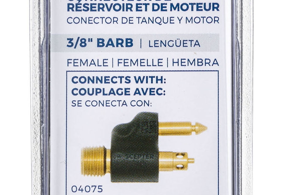 Thumbnail: Scepter 05815, Yamaha Boat Fuel Line Engine/Tank Connector - 3/8" Female Co..