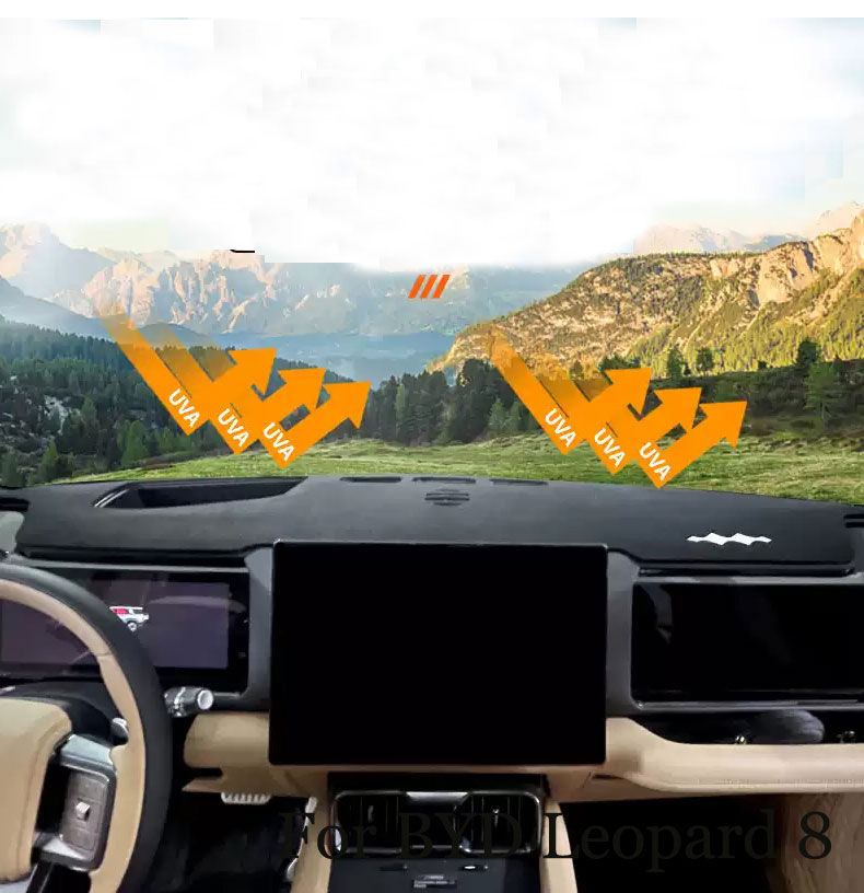Thumbnail: Car Styling Dash Mat Dashmat Dashboard Cover Sun Shade Dash Board Cover Carpet F