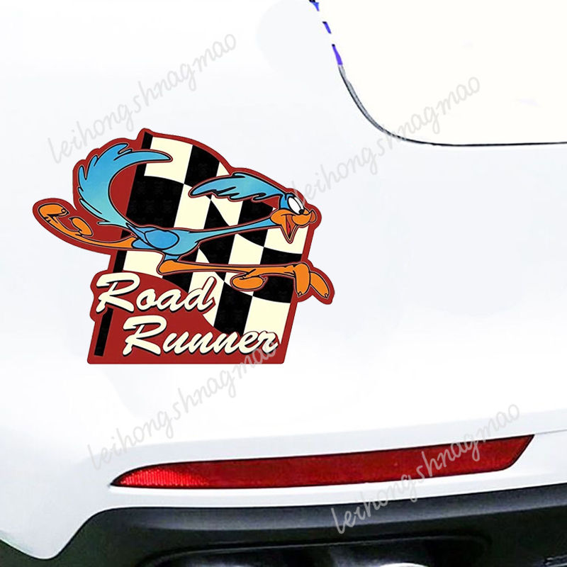 Personalized Road Runner Badge Brand Car Stickers Motorcycle Helmets Notebook Wi