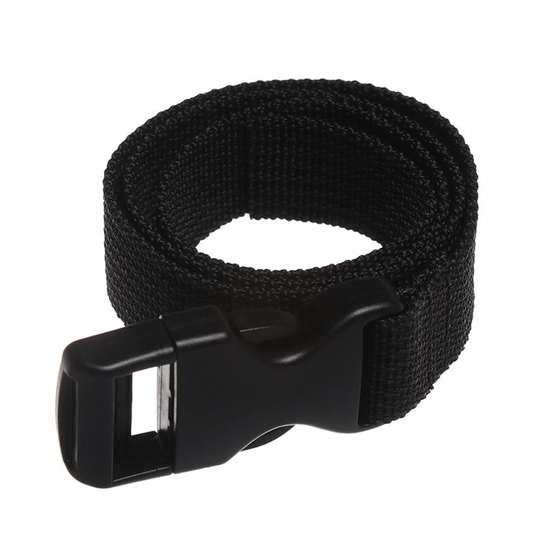 Thumbnail: Travel Tied Nylon Cargo Tie Down Luggage Black Durable Lash Belt Strap With Cam