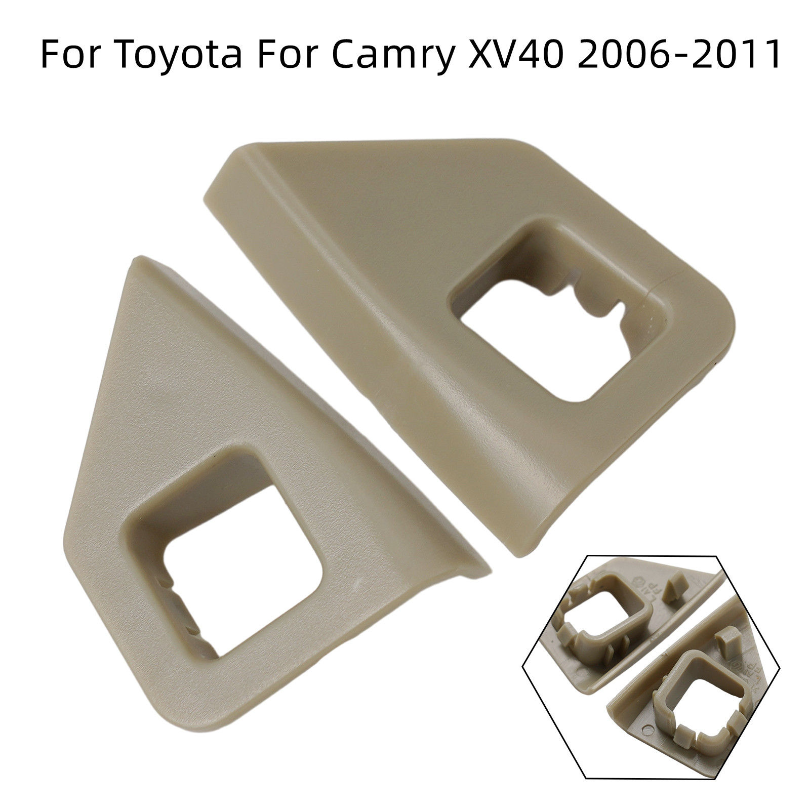Pair Glove Box Tool Storage Buckle L+R For Toyota For Camry XV40 2006 2007 2008