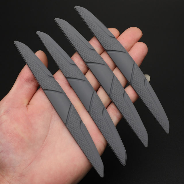 Car Door Edge Anti-collision Protector Bar Stickers Silicone Car Side Protection