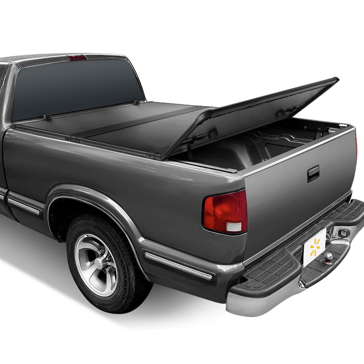 Auto Drive Hard Tri Fold Truck Bed Tonneau Cover Fits 94-03 Chevy S10 / GMC..