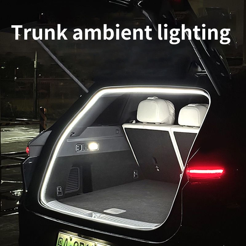 Car Trunk Led Light Strip Waterproof PVC Flexible Ambient Light Strip Automatic