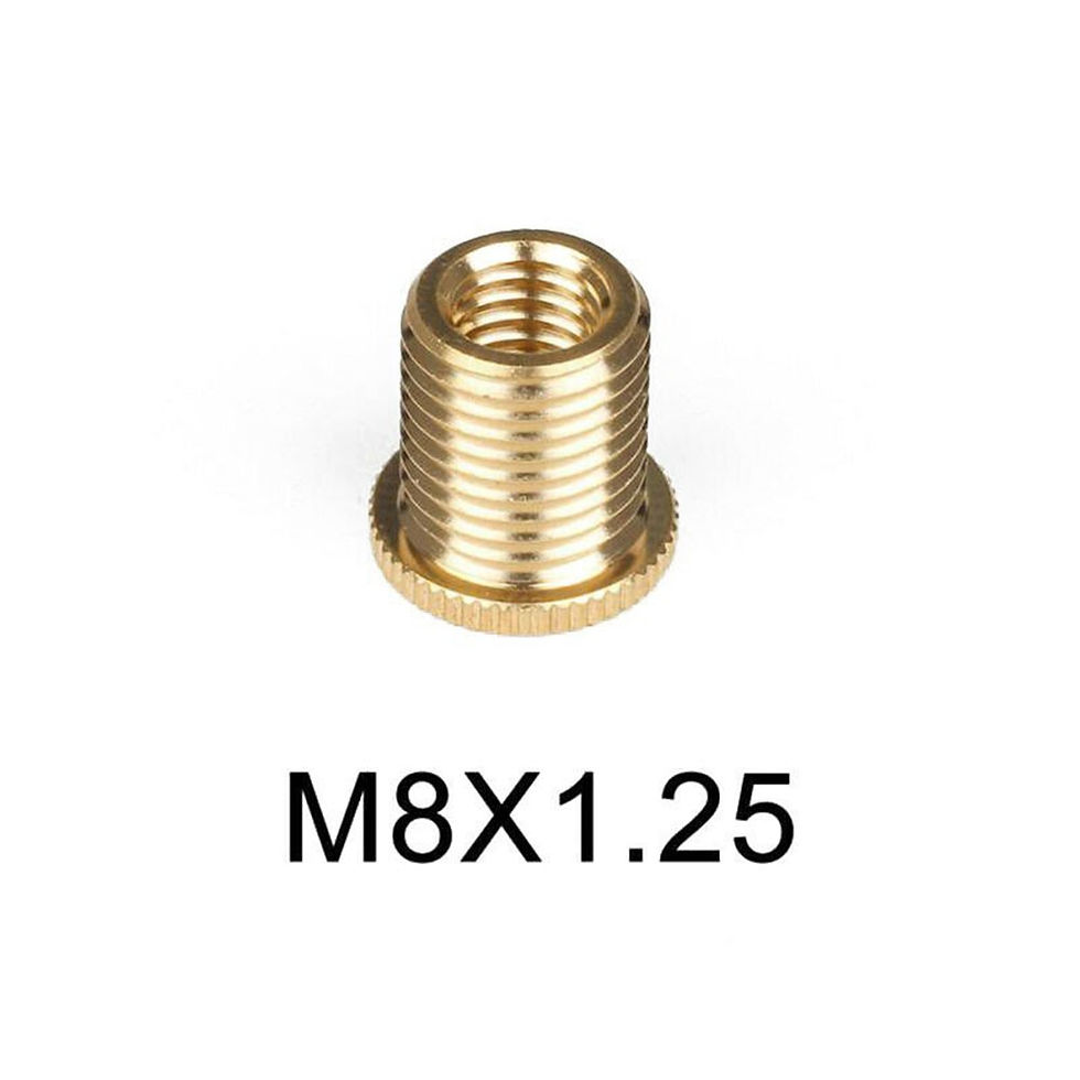 Thumbnail: Gear Shift Knob Thread Adapter Nut Insert Kit M10x1.25 M10x1.5 M8x1.25 Universal