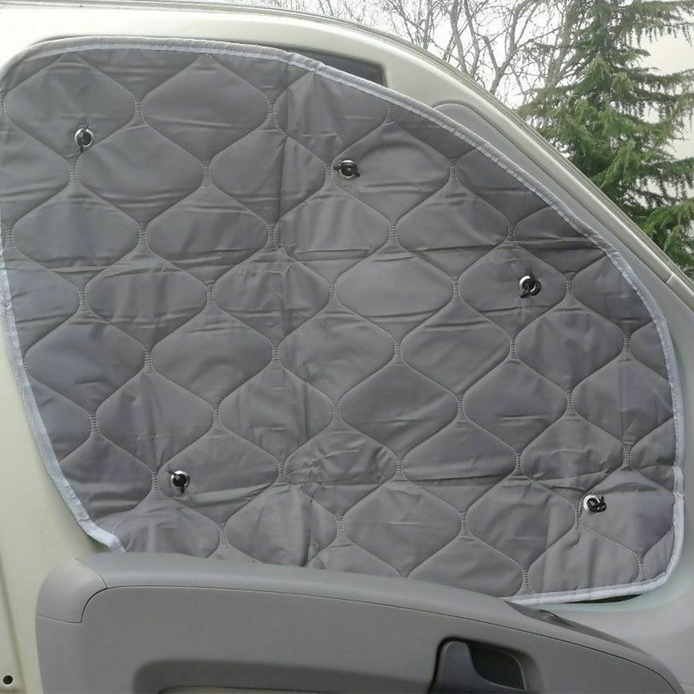 Thumbnail: Car Sun Visors For Fiat Ducato 2006-2022 Internal Thermal Blinds 7 Layers Cover