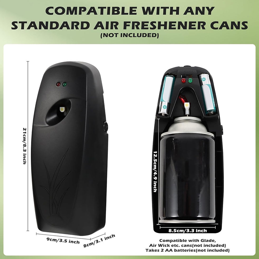 Thumbnail: Daretodo Automatic Air Freshener Dispenser 2-Pack,Automatic Timed Scent Dis..