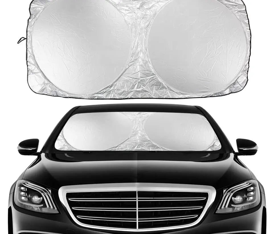 Thumbnail: Car Windshield Sunshade Cover Parasol Accessories For Audi A4 B8 B9 B7 A3 8P 8V