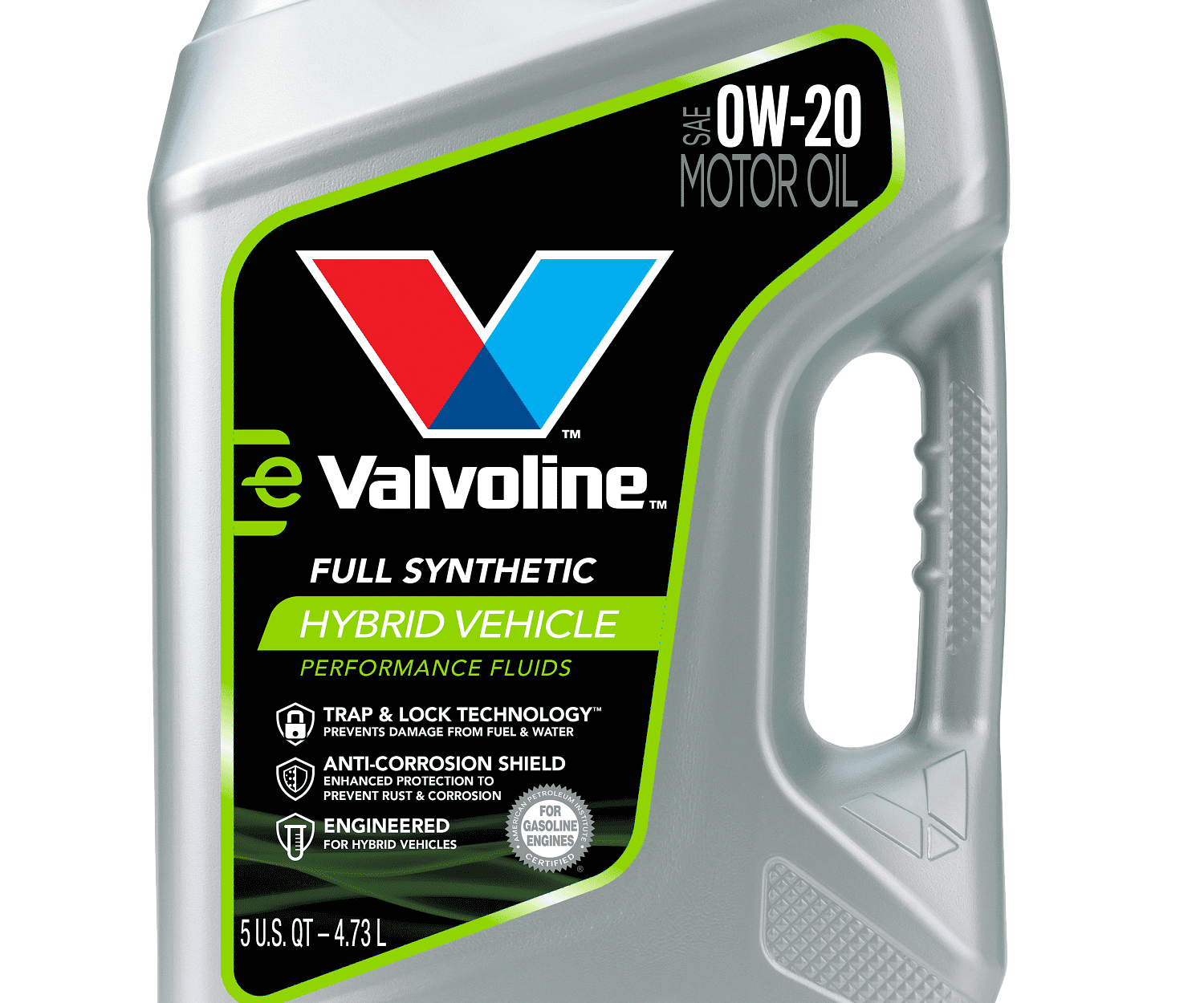 Valvoline Hybrid Vehicle Full Synthetic 0W-20 Motor Oil 5 Quart