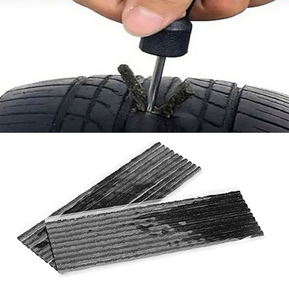 Thumbnail: Car Tire Repair Strip Motorcycle Tubeless Tyre Wheels Puncture Plug Seal Tape Re