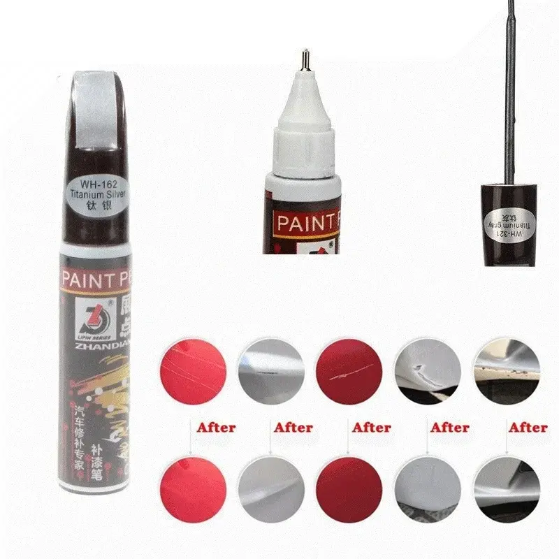 Thumbnail: 1pc 12ml Car Scratch Repair Pen Professional Paint Waterproof Fix It Pro Clear R