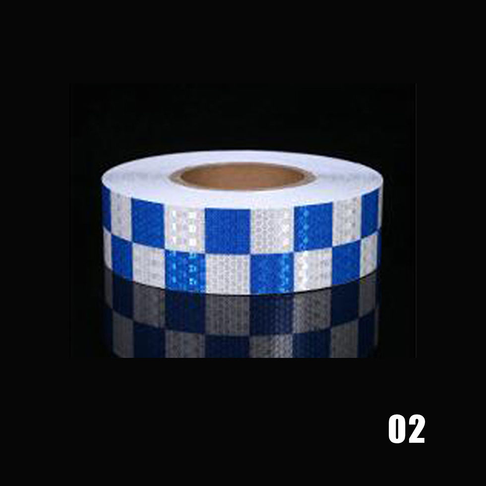 Thumbnail: 5x300CM Car Reflective Tape Decor Decals Car Warning Safety Reflectante Tape Fil