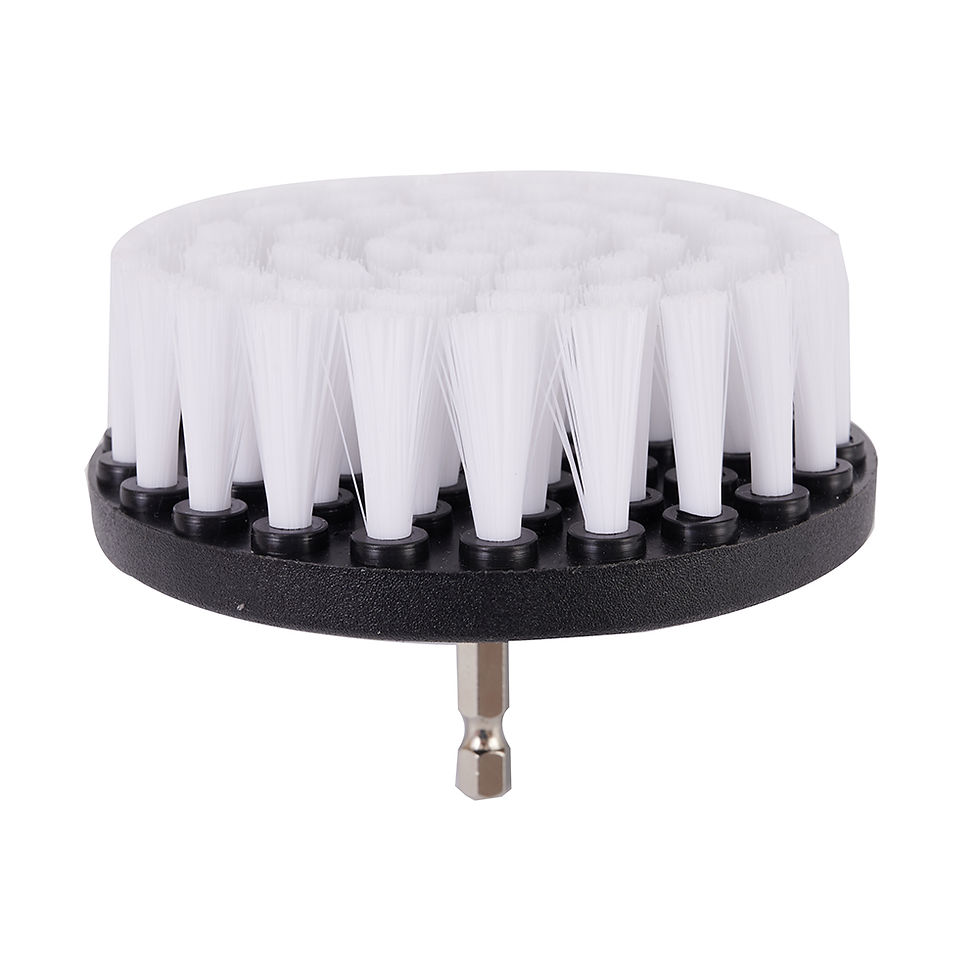 Thumbnail: 1Pcs 4in Soft Drill Brush Car Soft Brush Drill Kit Attachment For Cleaning Carpe