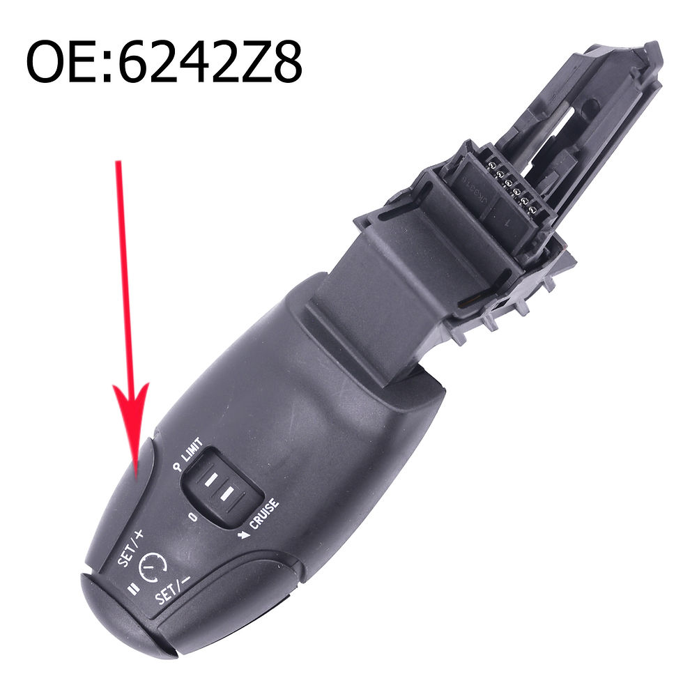 Thumbnail: For Peugeot 307 308 408 206 207 301 3008 Citroen C2 C3 C5 C8 Cruise Control Swit