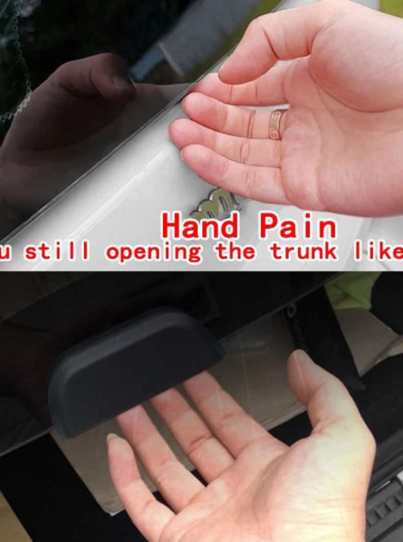 Thumbnail: Trunk Door Glass Gate Handle Car Stickers For Mercedes Smart 451 Fortwo Exterior