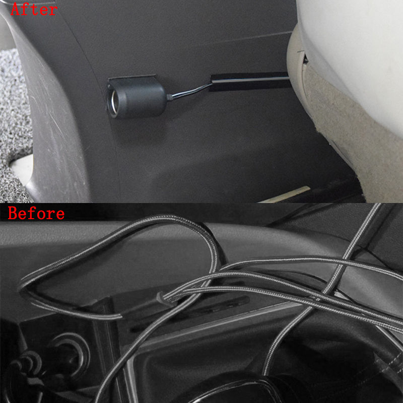 Thumbnail: 8PCS Car Cable Clips Organizers Concealed Wire Cover Line Sleeve Vehicle Beam Cl
