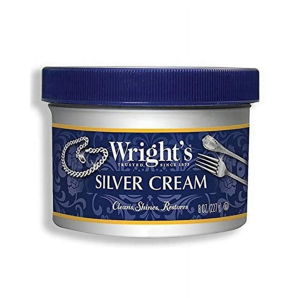 Wright's Silver Polishing Cream, 3-in-1, All-Purpose, Remove Tarnish, Clean..