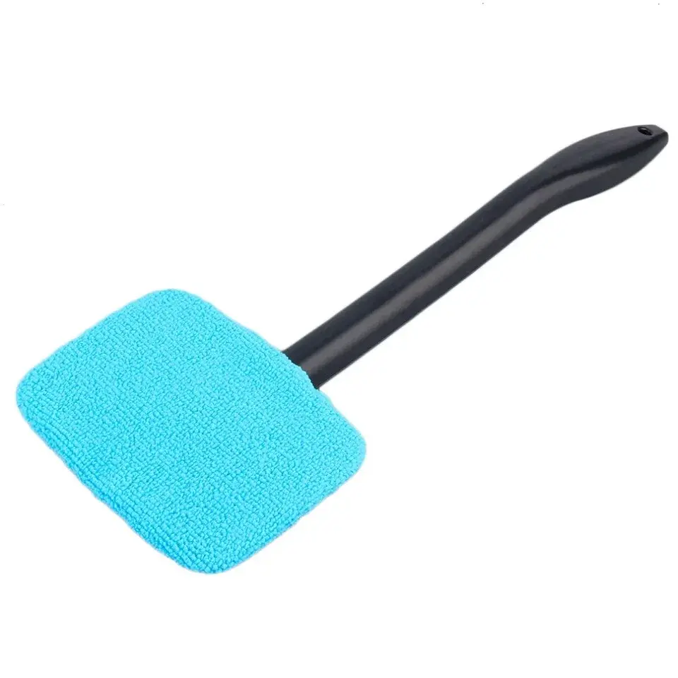 Thumbnail: Car Window Cleaning Brush Long Handle Car Wash 40cm Dust Car Windshield Towel