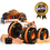 Thumbnail: ® 4X4 Giant Crusher RC 4WD Truck, Off-Road Tires, LED Headlights, Great for Indo