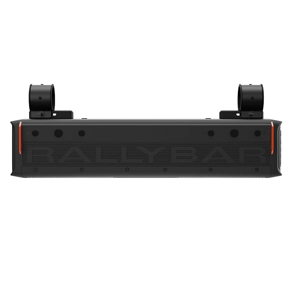 Thumbnail: JBL Rallybar Powered 21" Bluetooth 8-speaker Sound Bar with LED lighting fo..