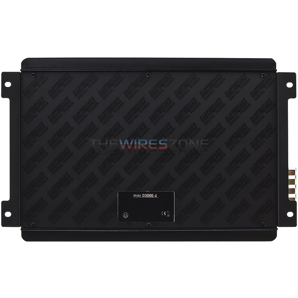 Thumbnail: Earthquake Sound Mini D3000.4 4-Channel Class D 3000 Watt Car Amplifier 300..