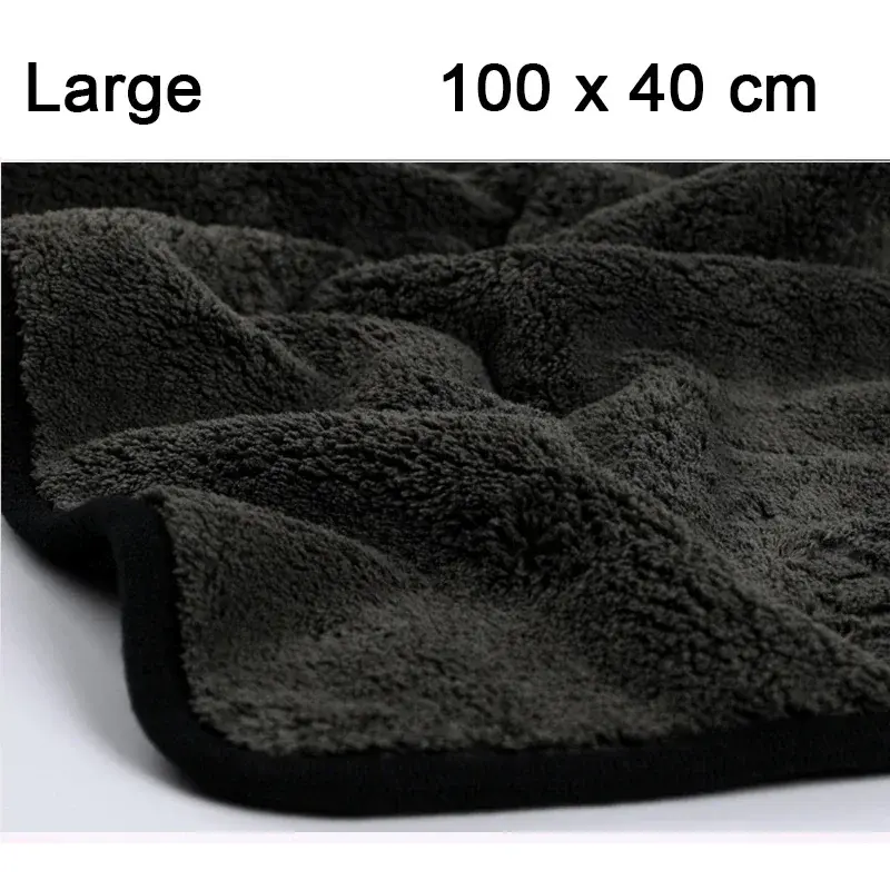 Thumbnail: Car Wash Towel 1200GSM Double Sided Towel Car Detailing Twisted Braid Cloth Supe
