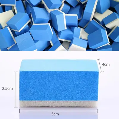 Thumbnail: Car Glass Oil Film Cleaning Sponge Wiper Polishing Sponges Car Windshield Wool F