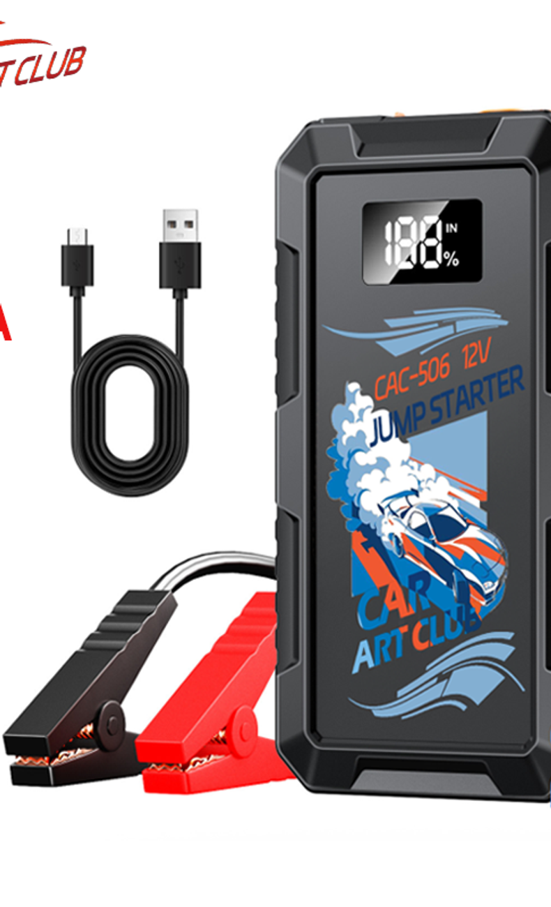 Car Battery Jump Starter Portable Car Battery Booster Charger Booster Power Bank