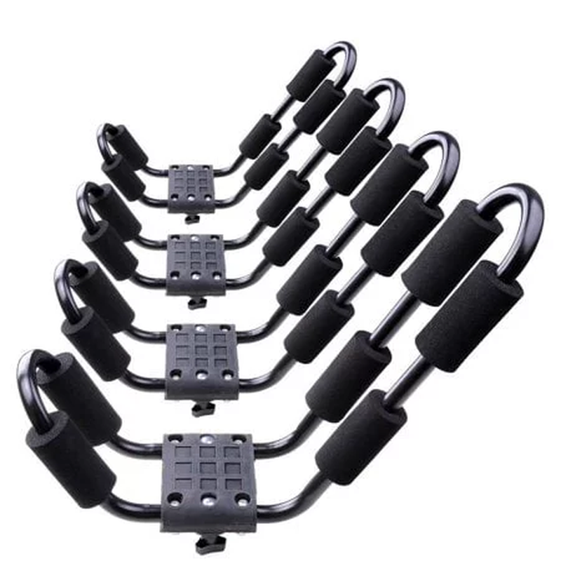 Thumbnail: Universal Canoe Boat Kayak Roof Rack Surf Ski Roof Top J-Bar Carrier Mount Car S