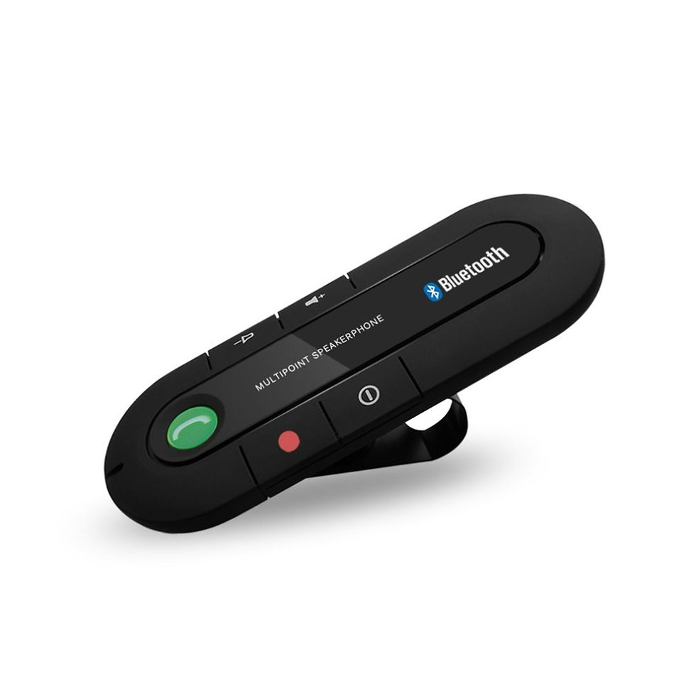 Thumbnail: USB Bluetooth Handsfree Car Kit Wireless Bluetooth Speaker Phone MP3 Music Playe