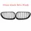 Thumbnail: Glossy/Matte Front Bumper Kidney Grille Grill Hood Mesh Double Line For BMW 5 Se