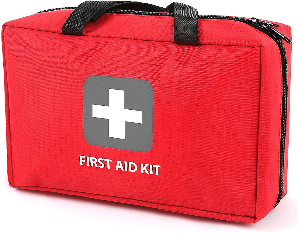 | First Aid Kit | 291 Piece Supply Kit | Hospital Grade Medical Supplies for Eme