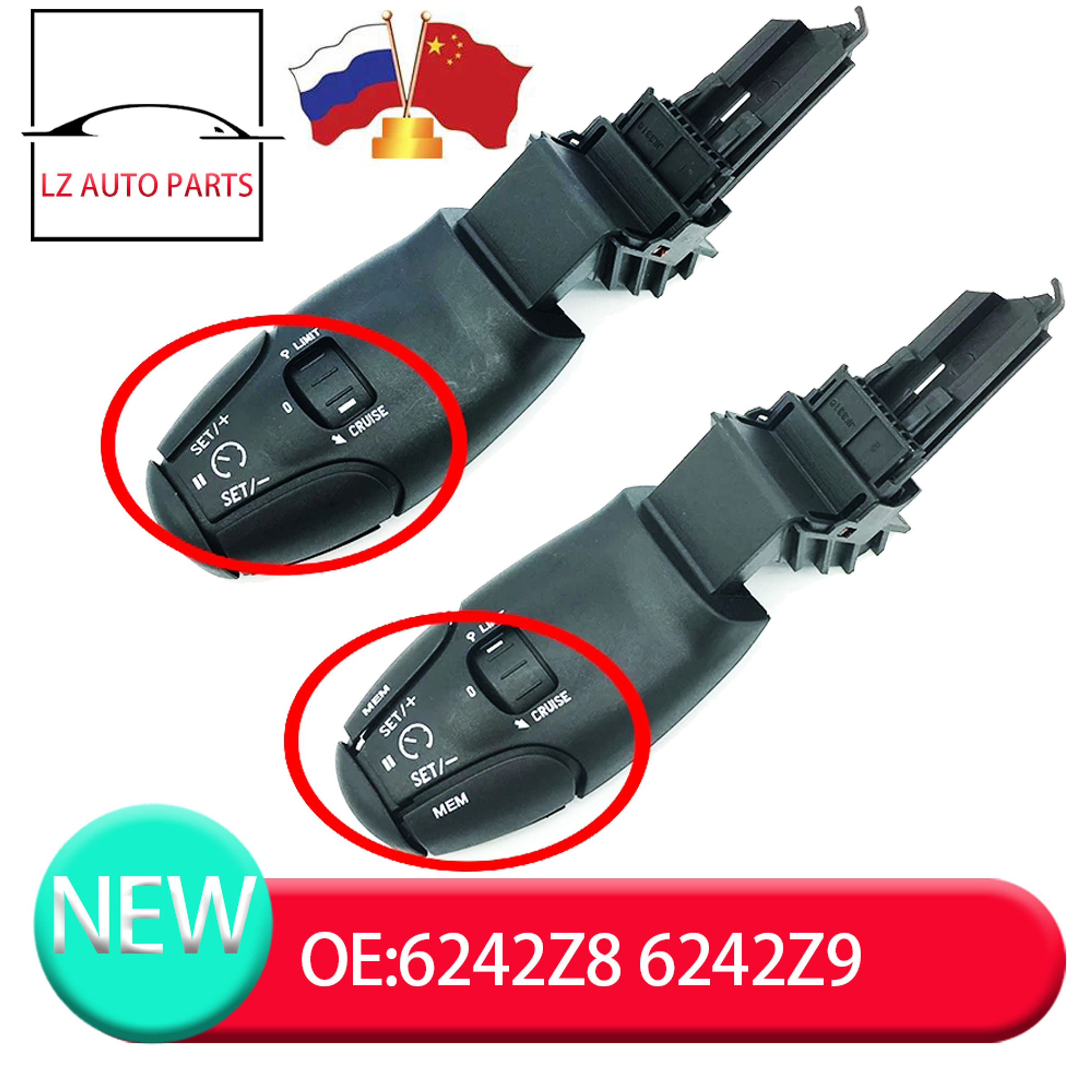 6242.Z9 6242Z8 Car accessories For Peugeot 307 308 408 206 207 301 3008 for Citr