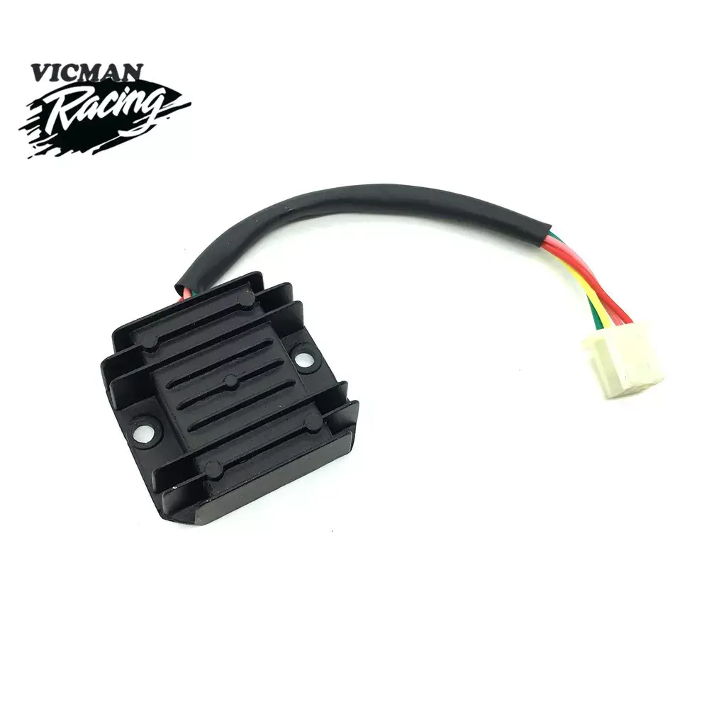Motorcycle 4 Wires 4 Pins 12 Voltage Regulator Rectifier for 150-250cc