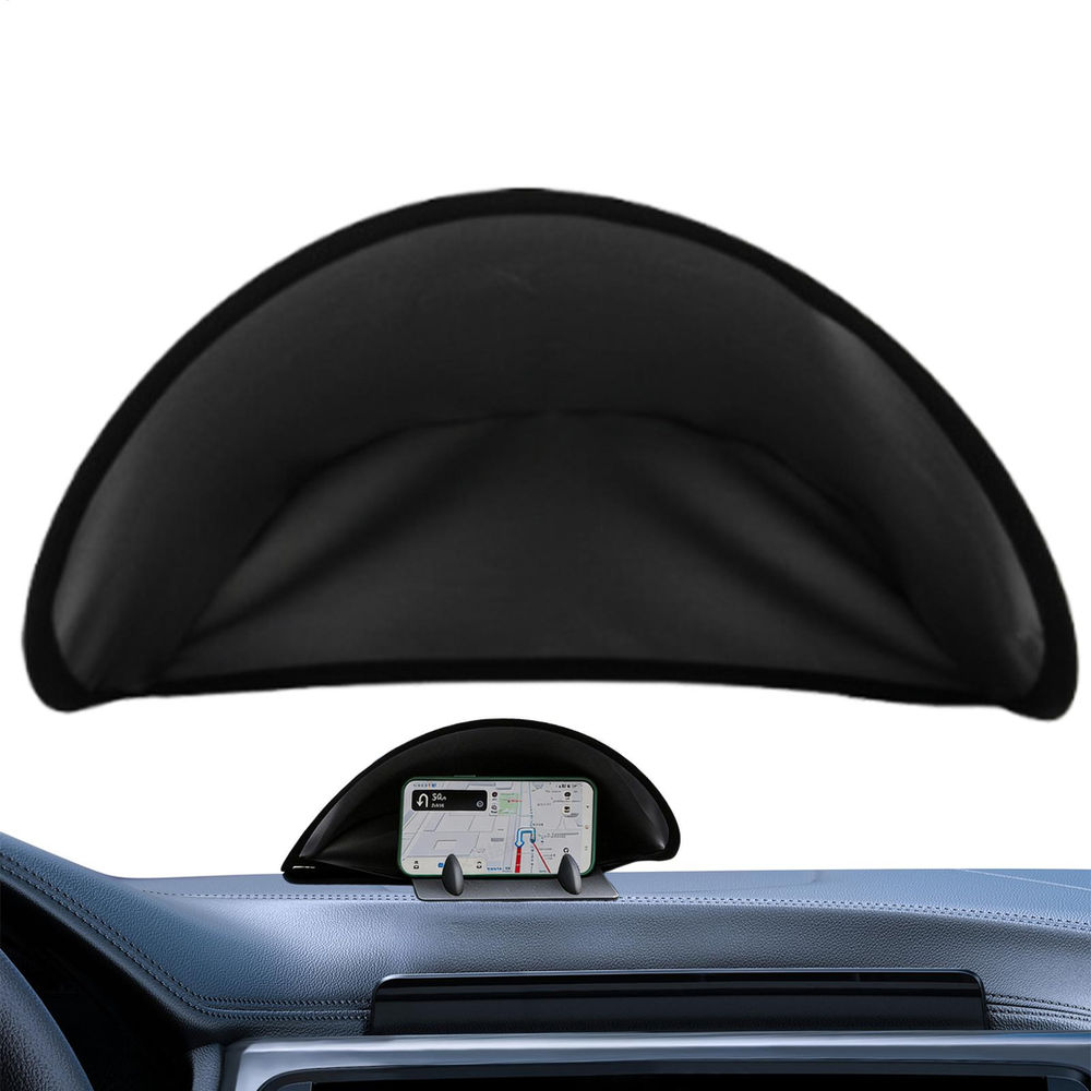 Car Navigation Phone Sun Visor Anti-Glare Car Navigation Screen Protector Foldab