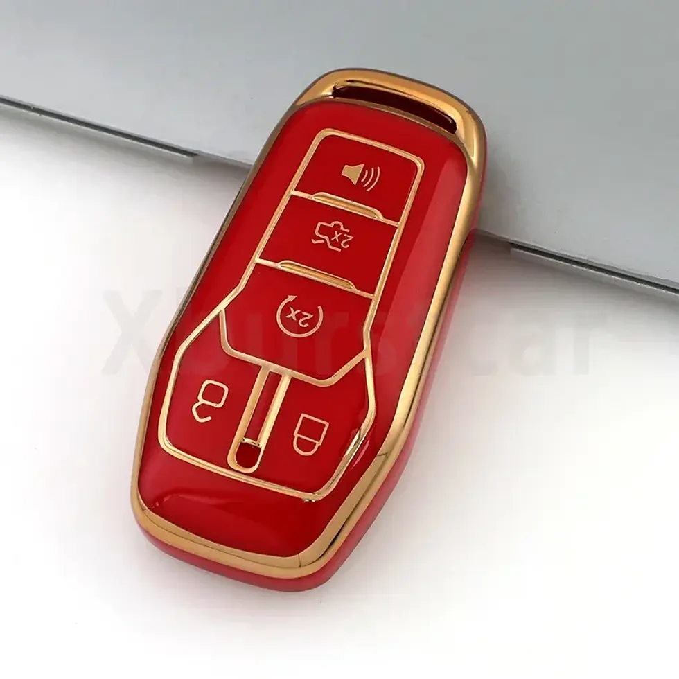 Thumbnail: Gold Edge TPU Shell for Ford Fusion Mondeo Mustang F-150 Explorer Edge 2015 2016