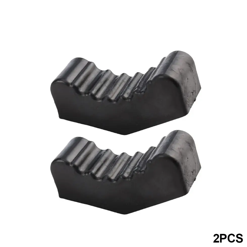 Thumbnail: 2Pcs Rubber Car Jack Lift Stand Pad Floor Adapter Pads Car Frame Rail Pinch Lift