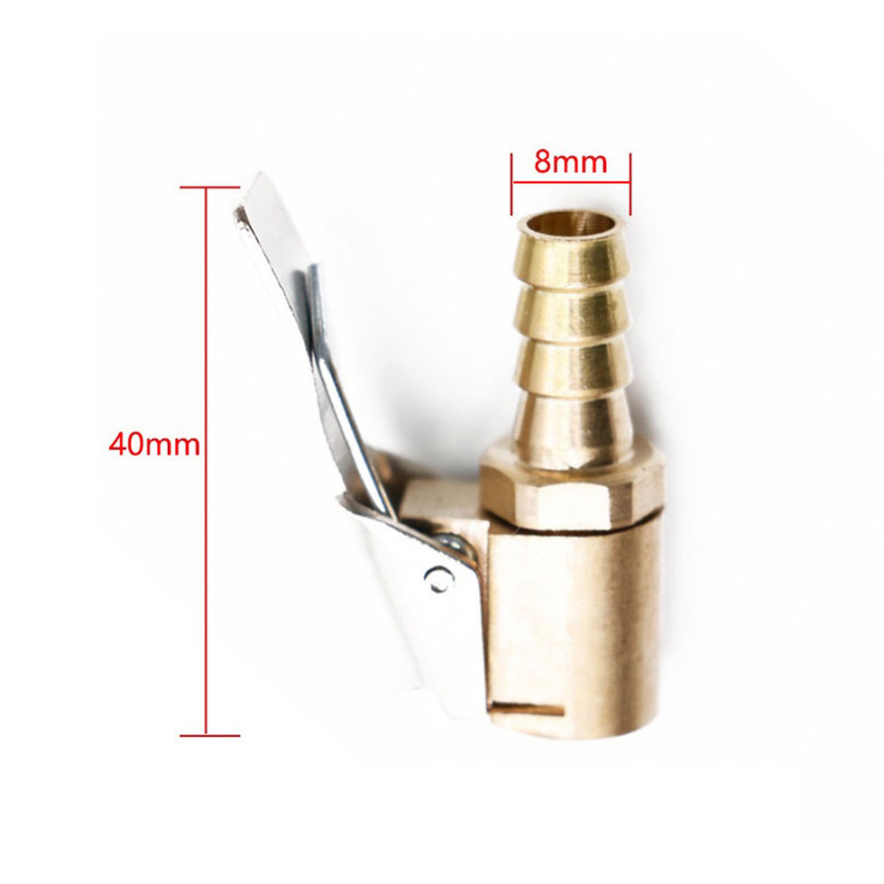 Thumbnail: Car Tire Inflator Hose Inflatable Air Pump Extension Tube Adapter Car Tire Valve