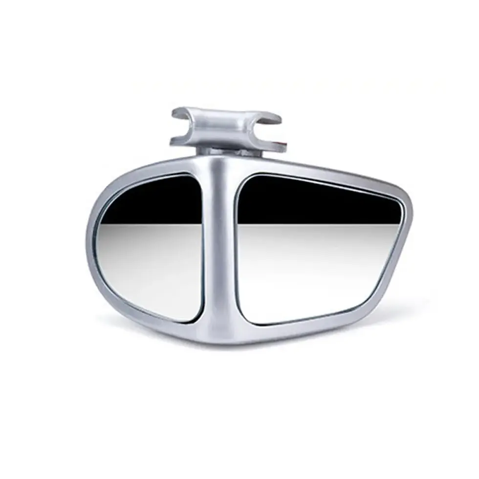 Thumbnail: 360 Degree HD Car Blind Spot Mirror Rotatable Adjustable 2 Side Wide Angle Exter