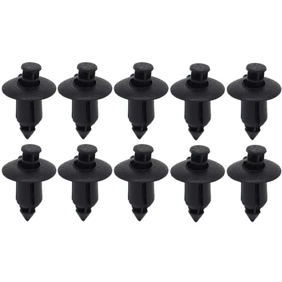 Thumbnail: 10Pcs Wheel Arch Lining Door Card Panel Clip Hood Rivet 91503SZ3003 91505SL0003