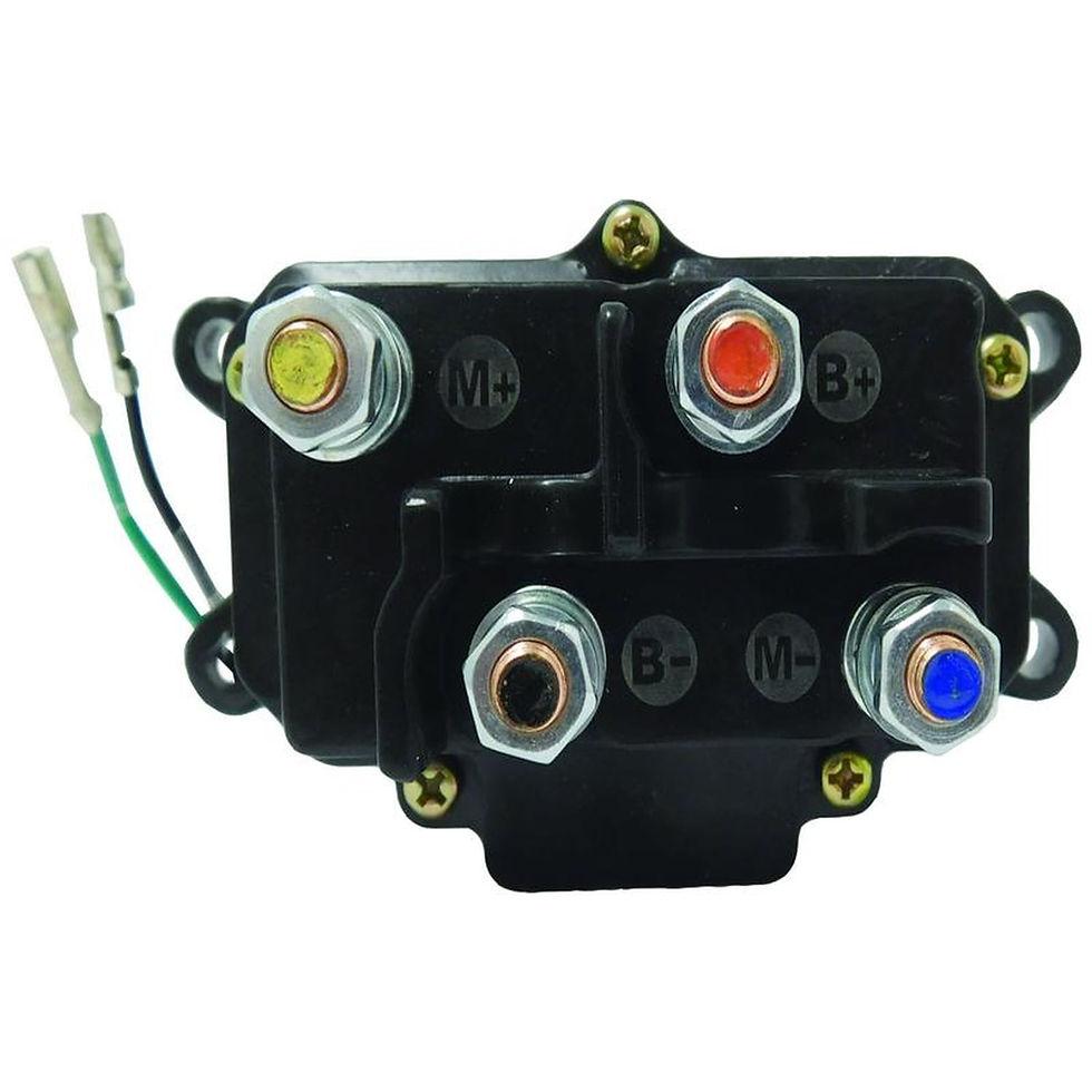 Thumbnail: OEG Parts New ATV Winch Solenoid Replacement For 63070 62135 74900 2875714,..