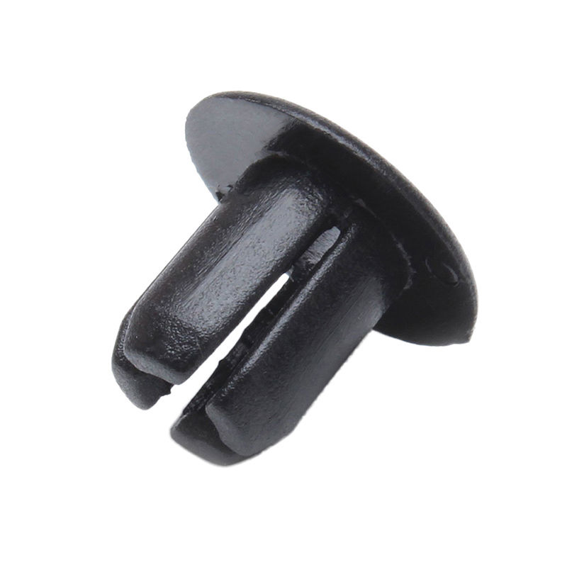 Thumbnail: 10Pcs/Set 6mm Black Rivet Fairing Body Trim Panel Fastener Screw Clips For Honda