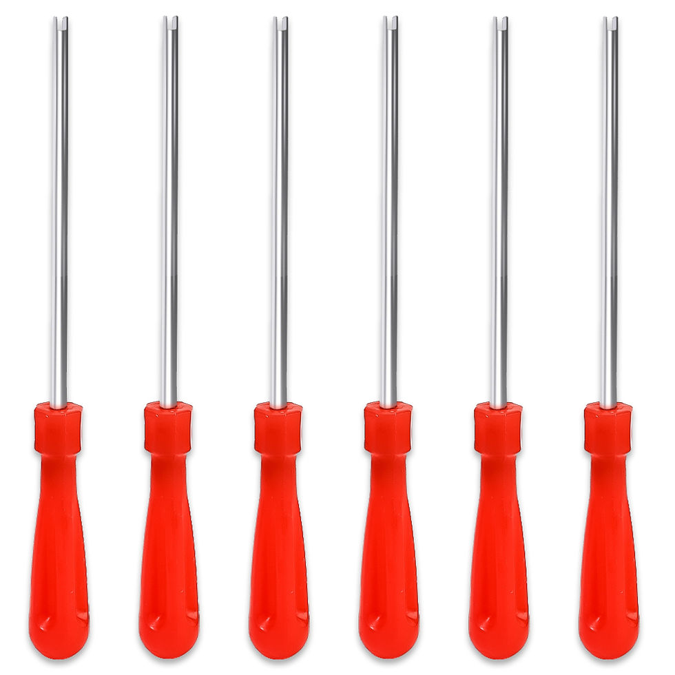 Thumbnail: Car Valve Core Screwdriver Wrench Universal Auto Bicycle Wheel Tire Valve Stem C