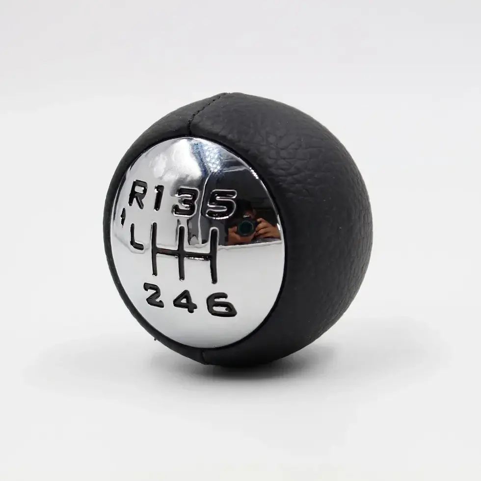 Thumbnail: Gear Stick Knob Head Lever Adapter Manual 6-Speed Transmission for Peugeot 307 3